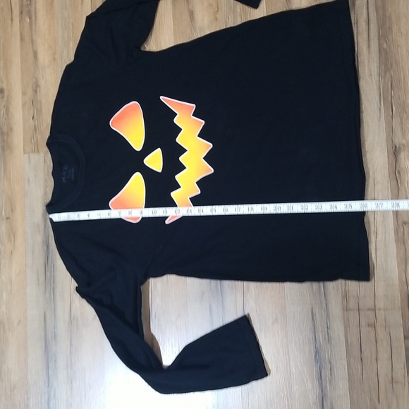 THE CHILDREN'S PLACE Boy's Halloween Pumpkin Graphic Tee - Black - Picture 7 of 8